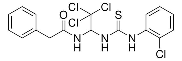 2-PH-N-(2,2,2-TRICHLORO-1-(((2-CHLOROANILINO)CARBOTHIOYL)AMINO)ETHYL)ACETAMIDE AldrichCPR