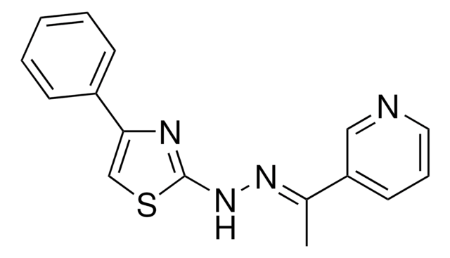 1-(3-PYRIDINYL)ETHANONE (4-PHENYL-1,3-THIAZOL-2-YL)HYDRAZONE AldrichCPR