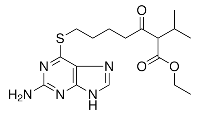 ETHYL 7-((2-AMINO-9H-PURIN-6-YL)THIO)-2-ISOPROPYL-3-OXOHEPTANOATE AldrichCPR