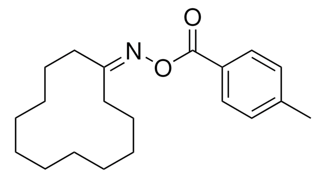 CYCLODODECANONE O-(4-METHYLBENZOYL)OXIME AldrichCPR