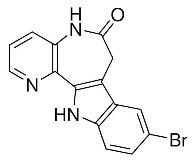 1-氮杂坎帕罗酮 A Kenpaullone analog that acts as a potent and ATP-competitive inhibitor of GSK-3&#946;.