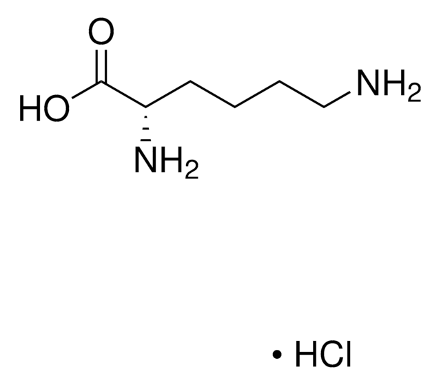 L-Lysine monohydrochloride certified reference material, TraceCERT&#174;, Manufactured by: Sigma-Aldrich Production GmbH, Switzerland