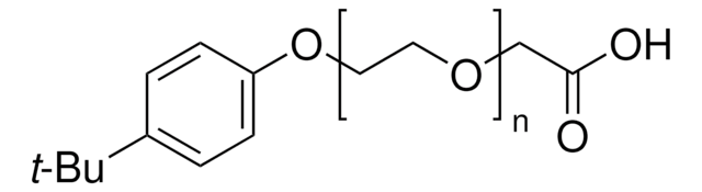 Glycolic acid ethoxylate 4-tert-butylphenyl ether average Mn ~380