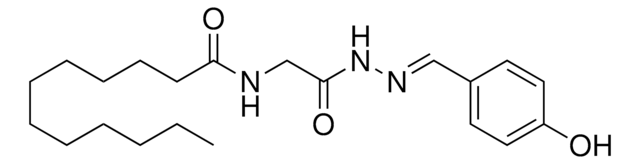 N-(2-(2-(4-HYDROXYBENZYLIDENE)HYDRAZINO)-2-OXOETHYL)DODECANAMIDE AldrichCPR