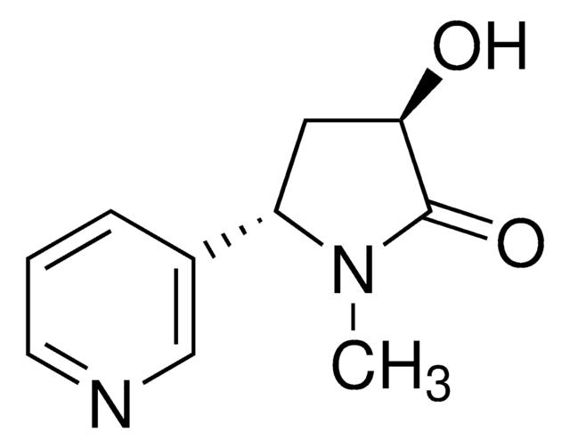 trans-3’-Hydroxycotinine solution 1.0&#160;mg/mL in methanol, ampule of 1&#160;mL, certified reference material, Cerilliant&#174;