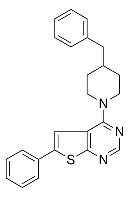 4-(4-BENZYL-1-PIPERIDINYL)-6-PHENYLTHIENO(2,3-D)PYRIMIDINE AldrichCPR