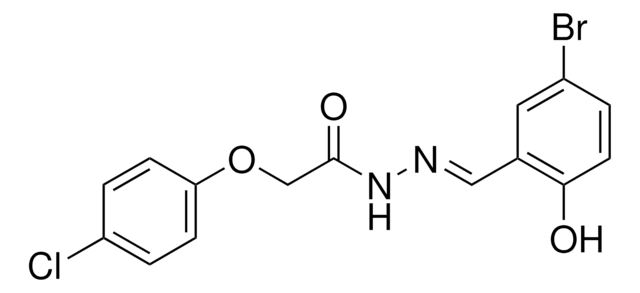 N'-(5-BROMO-2-HYDROXYBENZYLIDENE)-2-(4-CHLOROPHENOXY)ACETOHYDRAZIDE AldrichCPR
