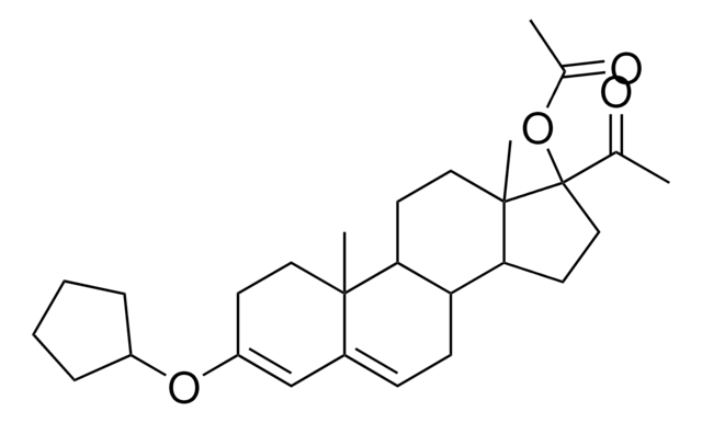 3-(CYCLOPENTYLOXY)-20-OXOPREGNA-3,5-DIEN-17-YL ACETATE AldrichCPR