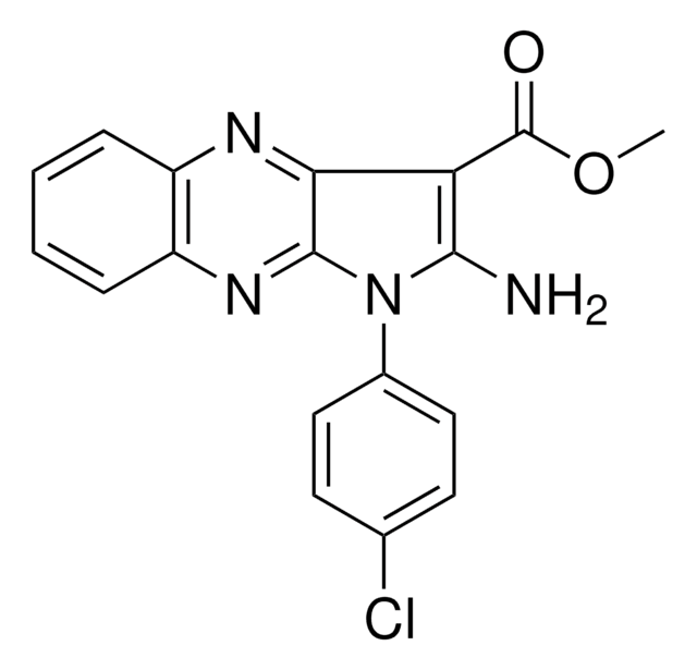 METHYL 2-AMINO-1-(4-CHLOROPHENYL)-1H-PYRROLO(2,3-B)QUINOXALINE-3-CARBOXYLATE AldrichCPR