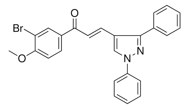 1-(3-BROMO-4-METHOXYPHENYL)-3-(1,3-DIPHENYL-1H-PYRAZOL-4-YL)-2-PROPEN-1-ONE AldrichCPR