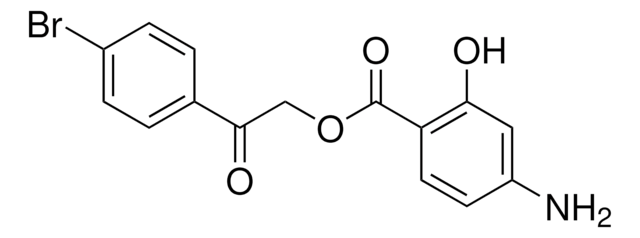 4-AMINO-2-HYDROXY-BENZOIC ACID 2-(4-BROMO-PHENYL)-2-OXO-ETHYL ESTER AldrichCPR
