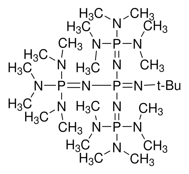 Phosphazene base P4-t-Bu solution ~0.8&#160;M in hexane