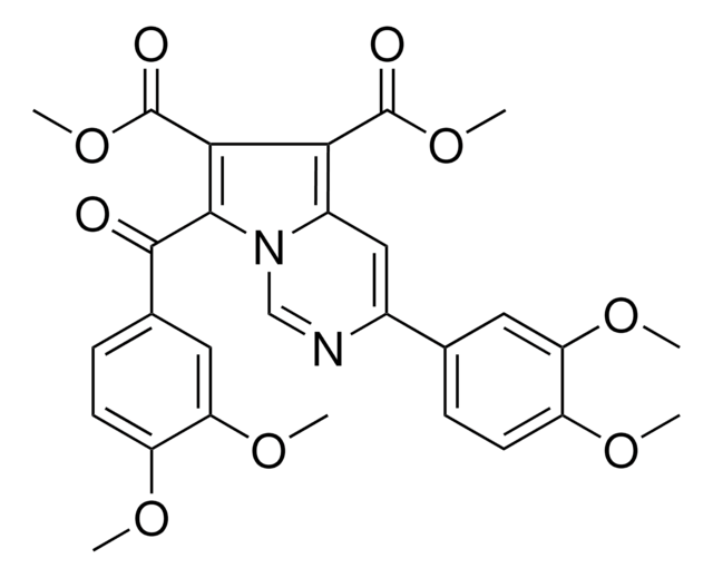 DIMETHYL 7-(3,4-DIMETHOXYBENZOYL)-3-(3,4-DIMETHOXYPHENYL)PYRROLO[1,2-C]PYRIMIDINE-5,6-DICARBOXYLATE AldrichCPR
