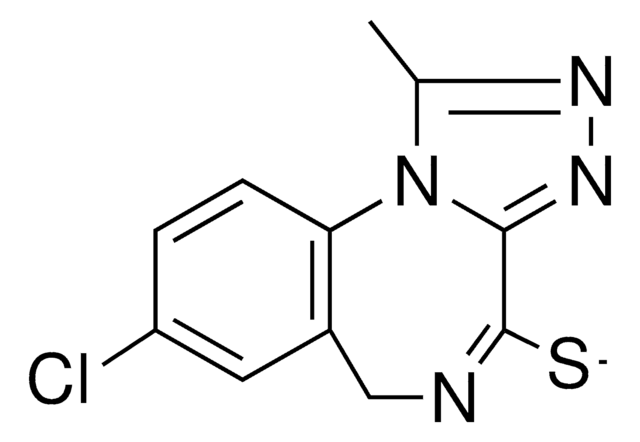 8-chloro-1-methyl-4-(methylsulfanyl)-6H-[1,2,4]triazolo[4,3-a][1,4]benzodiazepine AldrichCPR
