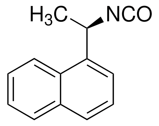 (R)-(&#8722;)-1-(1-Naphthyl)ethyl isocyanate 98%