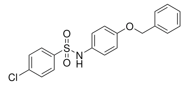 N-(4-BENZYLOXY-PHENYL)-4-CHLORO-BENZENESULFONAMIDE AldrichCPR