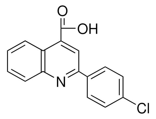 2-(P-CHLOROPHENYL)-QUINOLINE-4-CARBOXYLIC ACID AldrichCPR