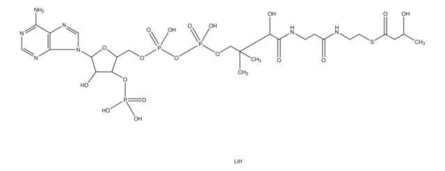 DL-&#946;-羟基丁酰基辅酶 A 锂盐 &#8805;90%