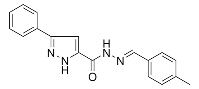 5-PHENYL-2H-PYRAZOLE-3-CARBOXYLIC ACID (4-METHYL-BENZYLIDENE)-HYDRAZIDE AldrichCPR
