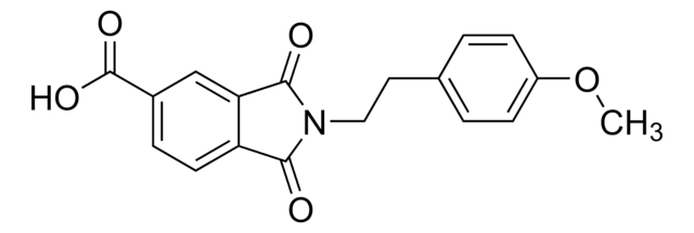 2-[2-(4-Methoxyphenyl)ethyl]-1,3-dioxo-5-isoindolinecarboxylic acid AldrichCPR