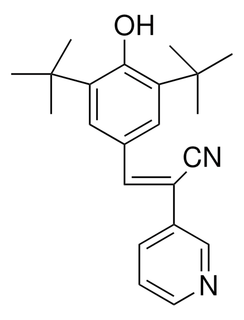 3-(3,5-DITERT-BUTYL-4-HYDROXYPHENYL)-2-(3-PYRIDINYL)-2-PROPENENITRILE AldrichCPR