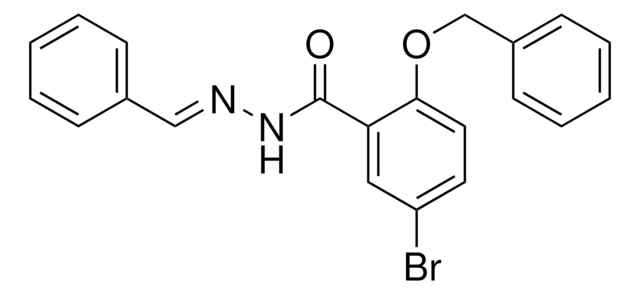 N'-BENZYLIDENE-2-(BENZYLOXY)-5-BROMOBENZOHYDRAZIDE AldrichCPR