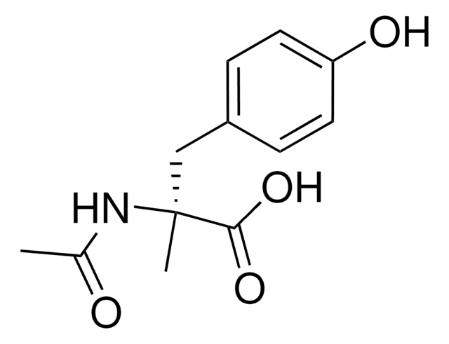 (2S)-2-(ACETYLAMINO)-3-(4-HYDROXYPHENYL)-2-METHYLPROPANOIC ACID AldrichCPR