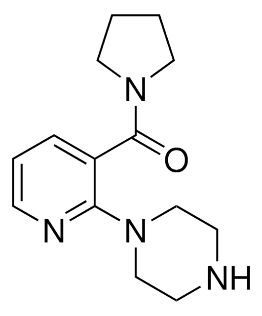 1-[3-(1-Pyrrolidinylcarbonyl)-2-pyridinyl]piperazine AldrichCPR