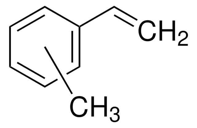 甲基苯乙烯 60% meta, 40% para and 1% ortho, 99%, contains ~50&#160;ppm 4-tert-butylcatechol as inhibitor