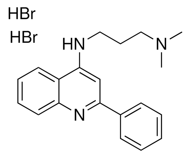 N(1),N(1)-DIMETHYL-N(3)-(2-PH-4-QUINOLINYL)-1,3-PROPANEDIAMINE DIHYDROBROMIDE AldrichCPR