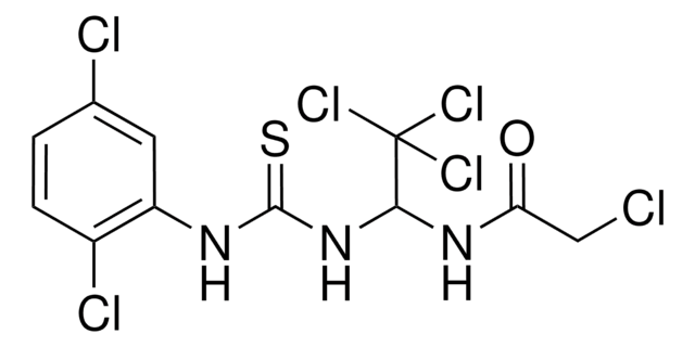2-CL-N-(2,2,2-TRICHLORO-1-(((2,5-DICHLOROANILINO)CARBOTHIOYL)AMINO)ET)ACETAMIDE AldrichCPR