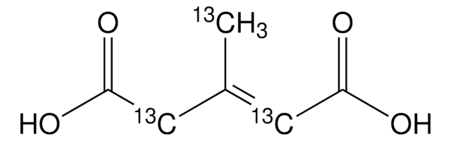 3-Methyl-13C-glutaconic acid-2,4-13C2 cis/trans mixture, 99 atom % 13C, &#8805;98% (CP)