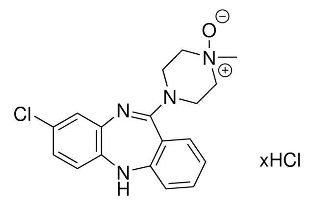 盐酸氯氮平N-氧化物 &#8805;98% (HPLC), Water soluble Clozapine N-oxide