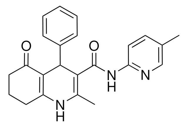 2-METHYL-N-(5-METHYL-2-PYRIDINYL)-5-OXO-4-PHENYL-1,4,5,6,7,8-HEXAHYDRO-3-QUINOLINECARBOXAMIDE AldrichCPR