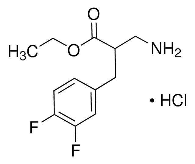 Ethyl 3-amino-2-(3,4-difluorobenzyl)propanoate hydrochloride AldrichCPR