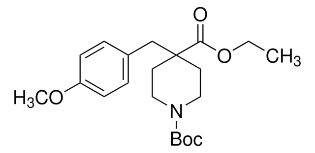 N-Boc-4-(4-甲氧基苄基)哌啶-4-羧酸乙酯 97%