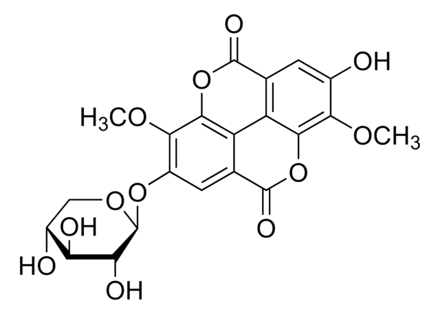 3,3&#8242;-二-O-甲基鞣花酸4&#8242;-木吡喃糖苷 phyproof&#174; Reference Substance