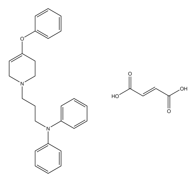 N-[3-(4-phenoxy-3,6-dihydro-1(2H)-pyridinyl)propyl]-N-phenylaniline, maleate salt AldrichCPR