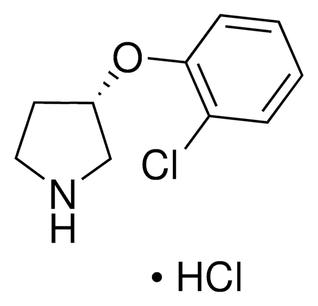 (3S)-3-(2-Chlorophenoxy)pyrrolidine hydrochloride AldrichCPR