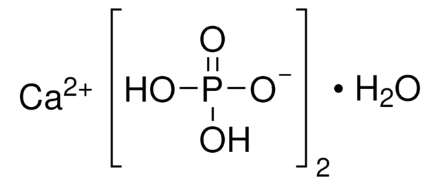 Calcium phosphate monobasic monohydrate purum p.a., &#8805;80% (KT)
