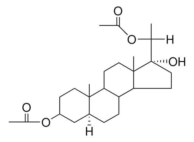 17-ALPHA-HYDROXY-5-ALPHA-PREGNANE-3-BETA,20-ALPHA-DIYL DIACETATE AldrichCPR