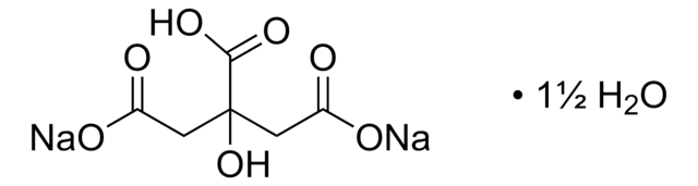柠檬酸氢钠 倍半水合物 ReagentPlus&#174;, 99%