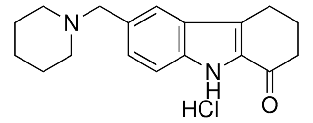 6-(1-PIPERIDINYLMETHYL)-2,3,4,9-TETRAHYDRO-1H-CARBAZOL-1-ONE HYDROCHLORIDE AldrichCPR