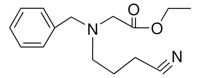 N-BENZYL-N-(3-CYANOPROPYL)-GLYCINE ETHYL ESTER AldrichCPR