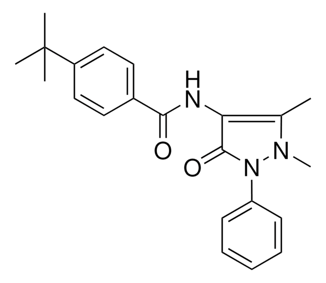 4-TERT-BU-N-(1,5-DIMETHYL-3-OXO-2-PHENYL-2,3-DIHYDRO-1H-PYRAZOL-4-YL)BENZAMIDE AldrichCPR