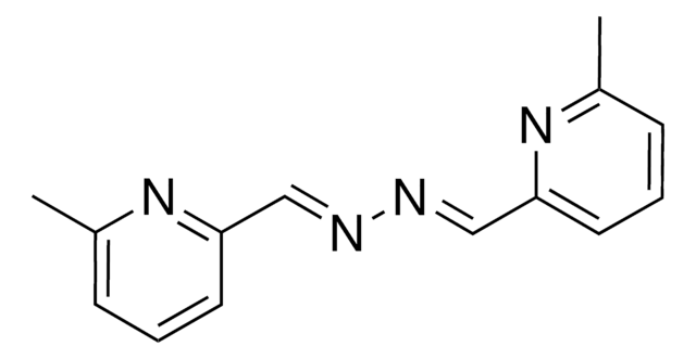 6-methyl-2-pyridinecarbaldehyde [(E)-(6-methyl-2-pyridinyl)methylidene]hydrazone AldrichCPR