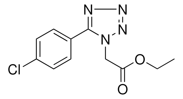 (5-(4-CHLORO-PHENYL)-TETRAZOL-1-YL)-ACETIC ACID ETHYL ESTER AldrichCPR