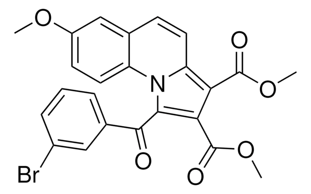 DIMETHYL 1-(3-BROMOBENZOYL)-7-METHOXYPYRROLO(1,2-A)QUINOLINE-2,3-DICARBOXYLATE AldrichCPR