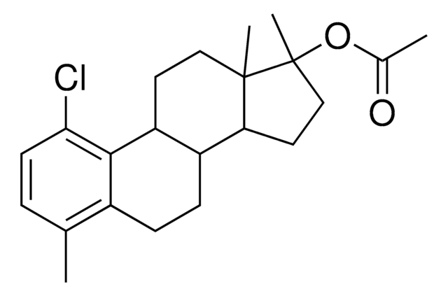 1-chloro-4,17-dimethylestra-1(10),2,4-trien-17-yl acetate AldrichCPR