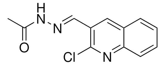 N'-((2-CHLORO-3-QUINOLINYL)METHYLENE)ACETOHYDRAZIDE AldrichCPR